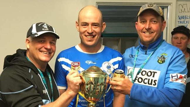 Queanbeyan Blues captain-coach Terry Campese. Picture: Queanbeyan Blues Facebook