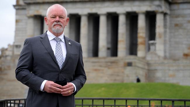 Dean Lee, CEO of the Shrine of Remembrance. Picture: Andrew Henshaw