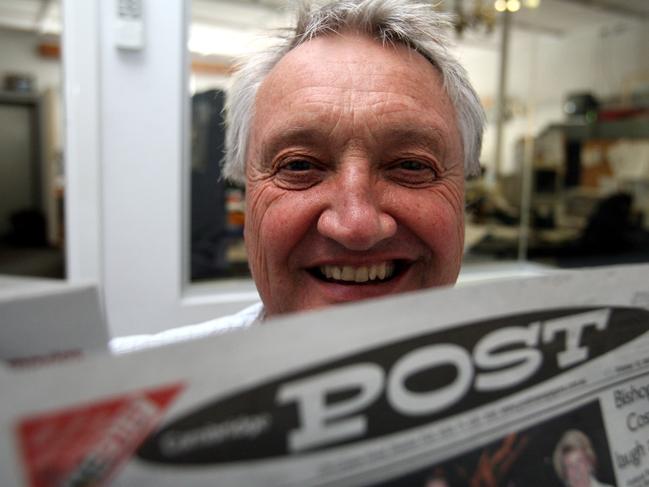 Bret Christian publisher of the Post Newspapers which celebrated its 30th Birthday.