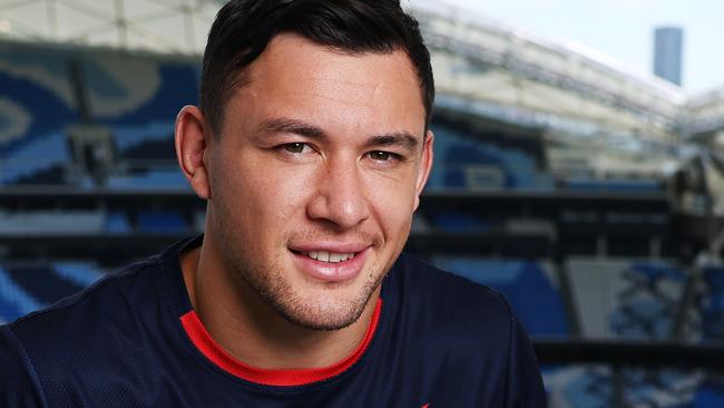 Embargoed for The Daily telegraph. Joseph Manu.  Sydney Roosters players ahead of Penrith qualifying final on Friday. Picture: Rohan Kelly