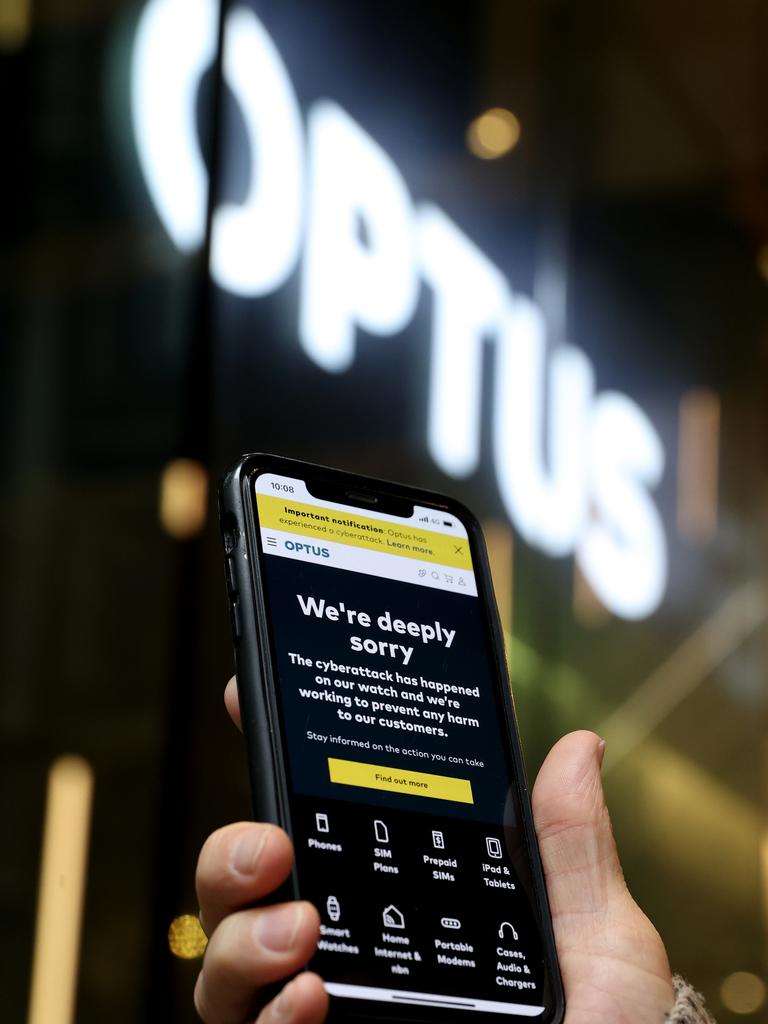 Optus told them their number was being used as a test. Picture: Brendon Thorne/Getty Images