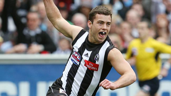 Collingwood has delisted 2010 premiership player Jarryd Blair.