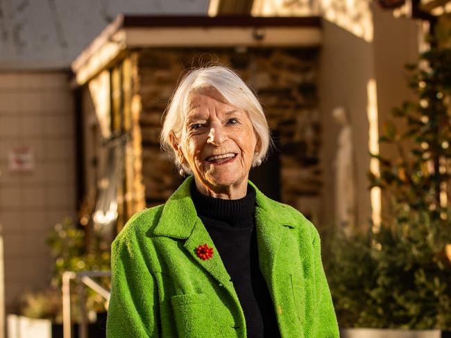 At 90, Dulcie Boag is the Hutt St Centre's longest serving volunteer - still volunteers once a week.  Pictured on June 20th, 2024, in Adelaide.Picture: Tom Huntley