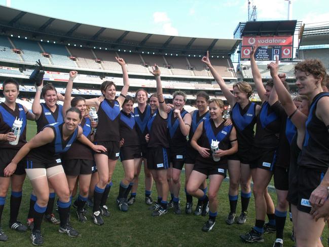 The Mugars of old on the MCG. Pic: Supplied.