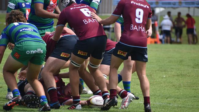 Colts 1 rugby between GPS and University. Saturday March 25, 2023. Picture: Nick Tucker