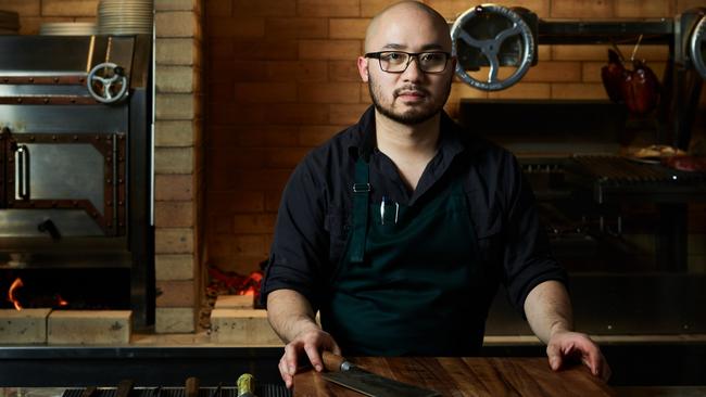 Chef Khanh Nguyen at Aru restaurant. Source: Kristoffer Paulsen