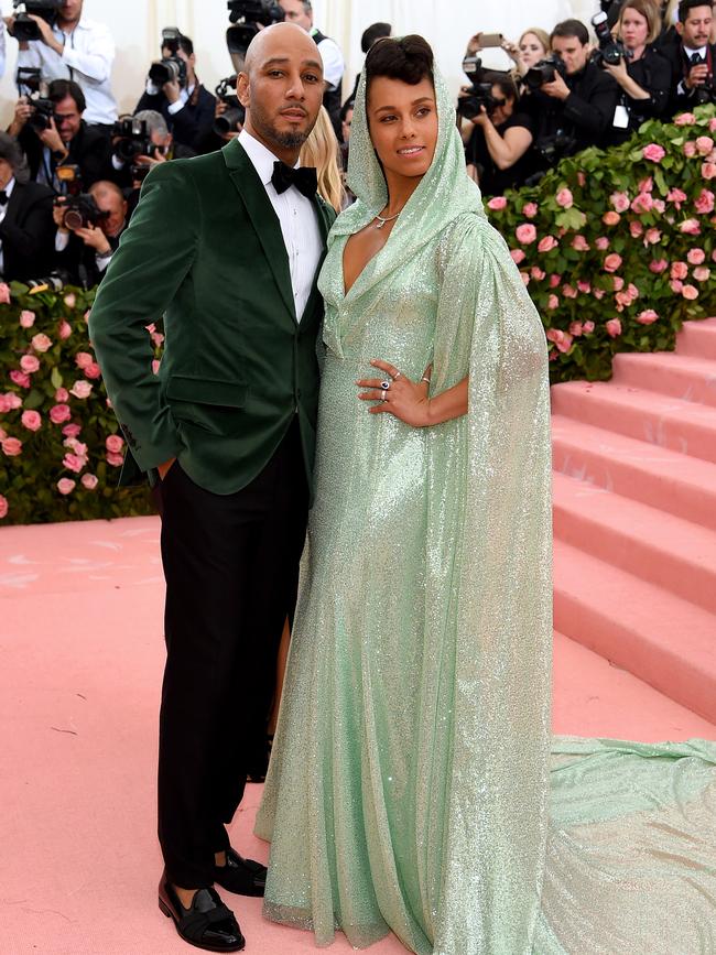 Swizz Beatz and Alicia Keys. Picture: Getty Images