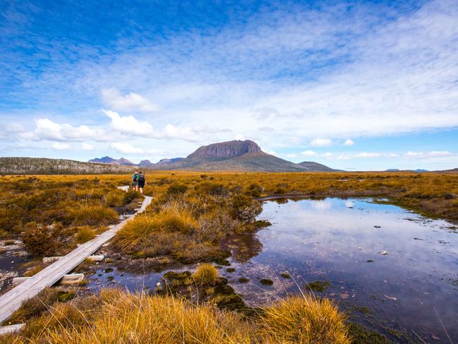 2/20CLIMB CRADLE MOUNTAINA trip to Tasmania isn’t complete without an expedition to Cradle Mountain in Lake St Clair National Park. If you’re up for it, consider tackling the Overland Track, a 65-km trek through the heart of the national park.