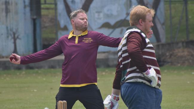 Baralaba Bullshitters versus Mackenzie River at Rockhampton Cricketâs Country Carnival on January 25, 2025.