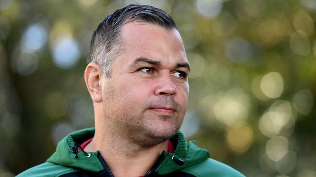 Anthony Seibold is leaving the Rabbitohs to coach the Broncos. Picture: AAP