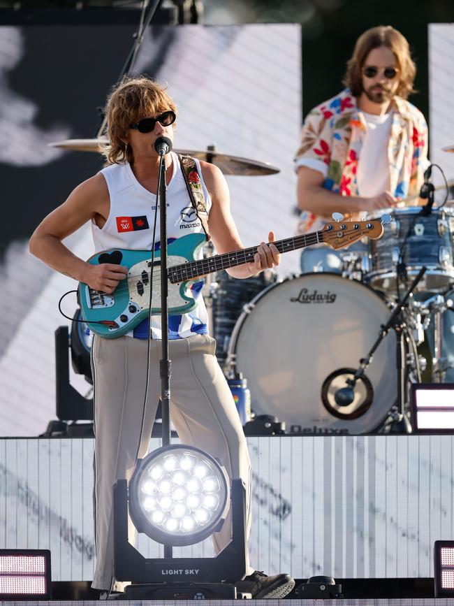 Great set from the Aussie rockers. Photo by Dylan Burns/AFL Photos via Getty Images