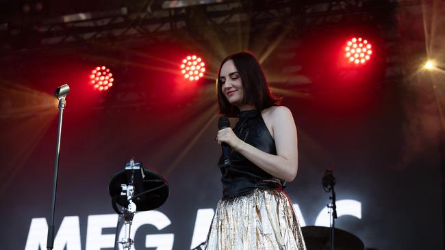 MEG MAC playing at the Bass in the Grass 2025. Picture: Pema Tamang Pakhrin