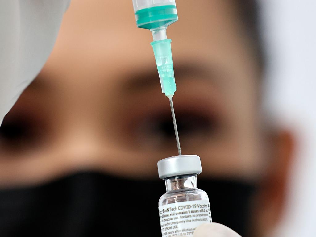The Pfizer vaccine is considered the most effective protection from COVID-19. Picture: Karim Sahib/AFP