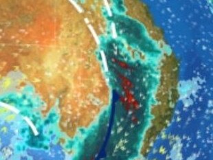 Month’s rain on way as 2000km weather system collides with Qld