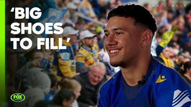 Iongi ready to shine as Eels' No.1!