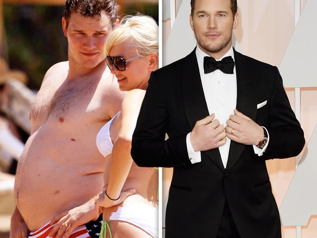 Chris Pratt has really buffed up from previous years.