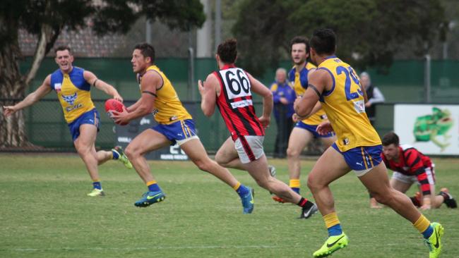 Jackson Sketcher on the burst for the Bulls.