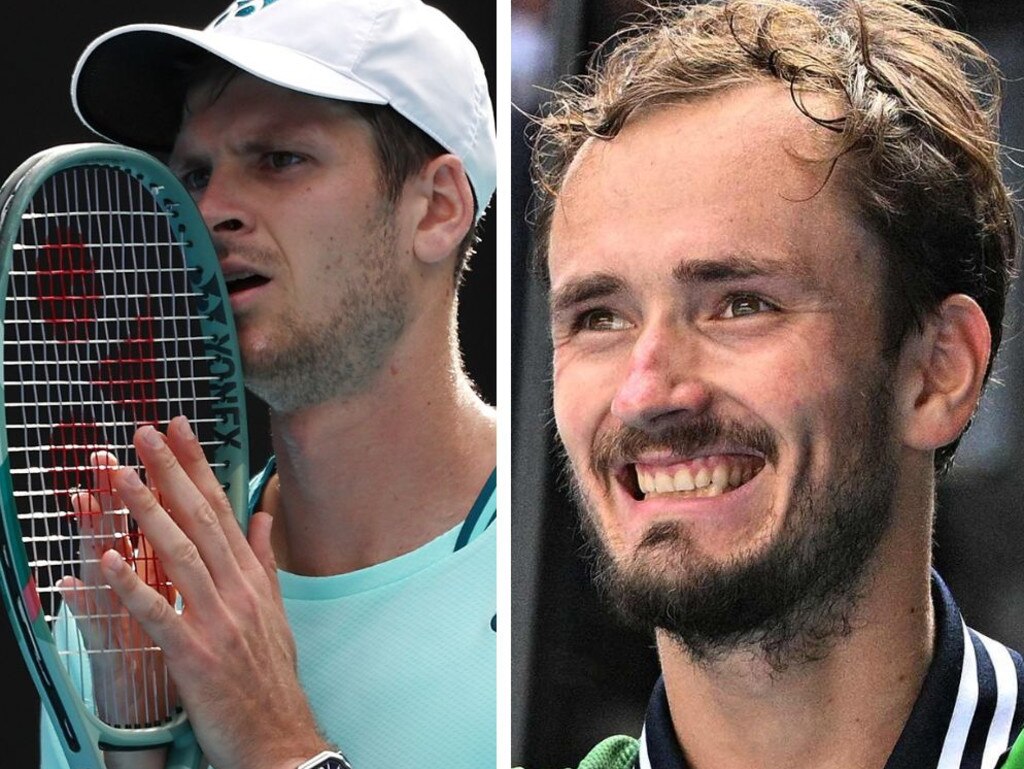 World No. 3 Daniil Medvedev has progressed to his third semi final at Melbourne Park.