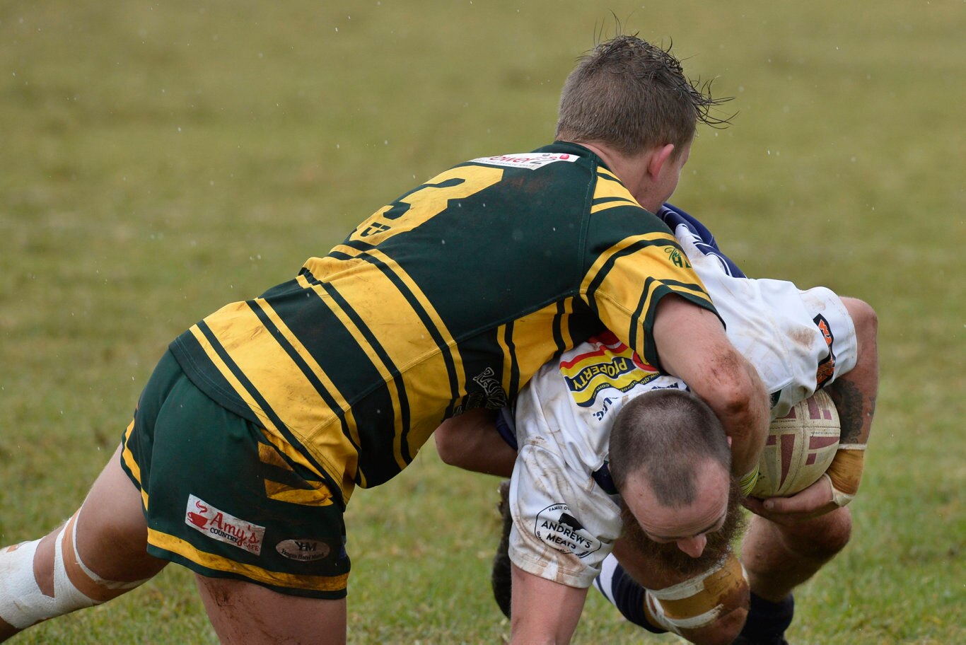 Alex McErlean gets across for a Brothers try against Wattles in TRL Premiership round nine rugby league at Glenholme Park, Sunday, June 2, 2019. Picture: Kevin Farmer