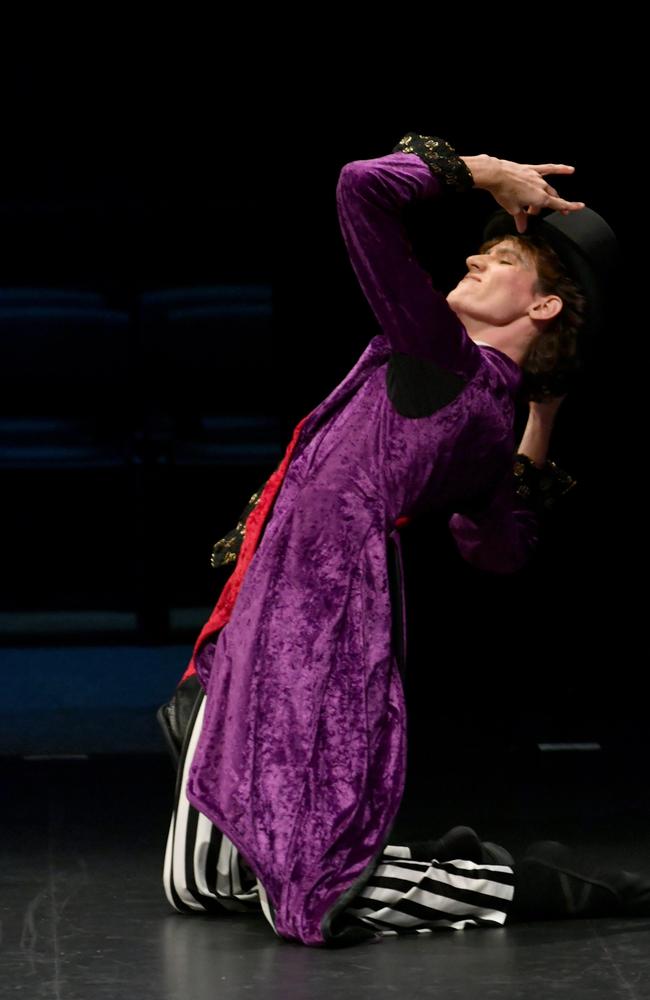 Townsville Eisteddfod 2023. Age 16 to 18 Demi-Character Solo. Domenick Osbourne. Picture: Evan Morgan.