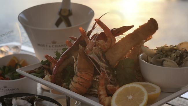 Seafood platter from Glass Dining and Lounge Bar, Marina Mirage, Main Beach