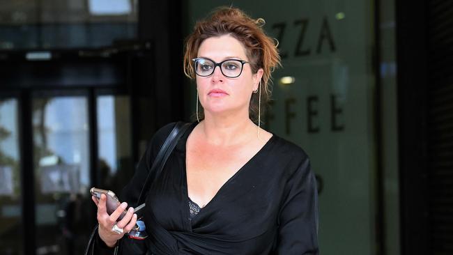 Tziporah Atararh Malkah, previously known as Kate Fischer, was found guilty of contravening an apprehended violence order. Picture: NCA NewsWire/Bianca De Marchi