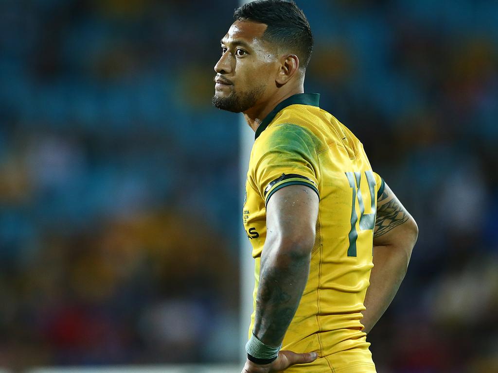 Israel Folau is after more money from Rugby Australia.