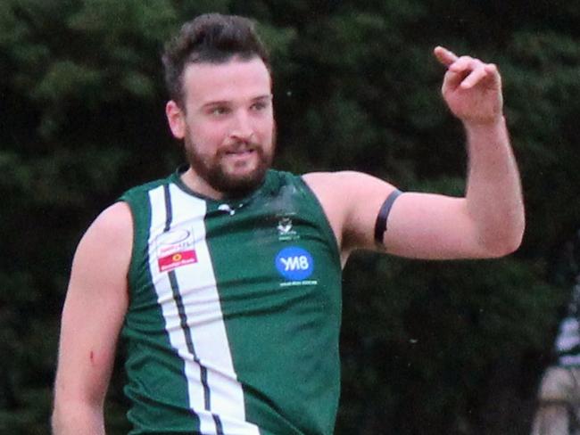 Wantirna South captain Luke Williams. Picture: Adrian Waller