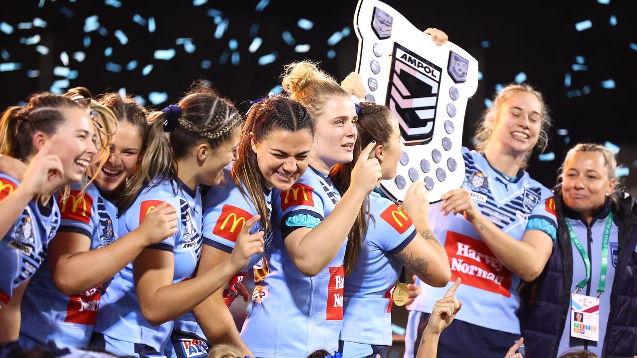 NSW would have retained the shield if they won one of the two matches this year, but that’s not the case after the NRL made a major rule change. Picture; Mark Nolan/Getty Images