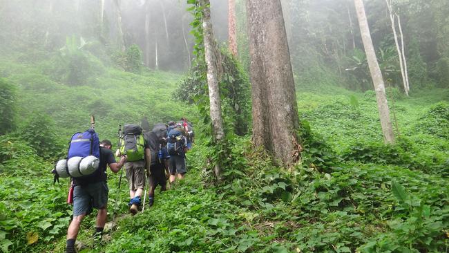 The Honey Badger will be trekking the Kokoda Track for charity. Picture: Supplied