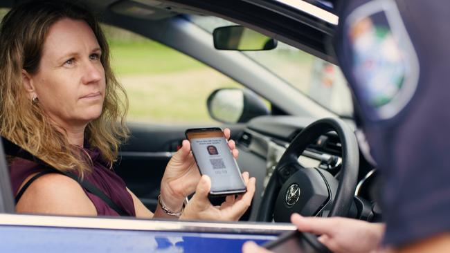 Digital driver’s license. Picture: Supplied.