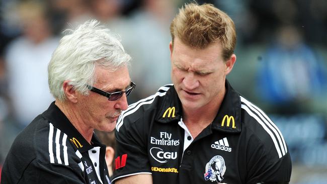 Malthouse handed the reins over to Nathan Buckley after the 2011 season.