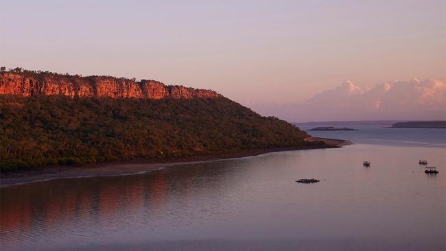 Kuri Bay is home to Australia’s oldest pearl farm. Picture: Paspaley Pearls