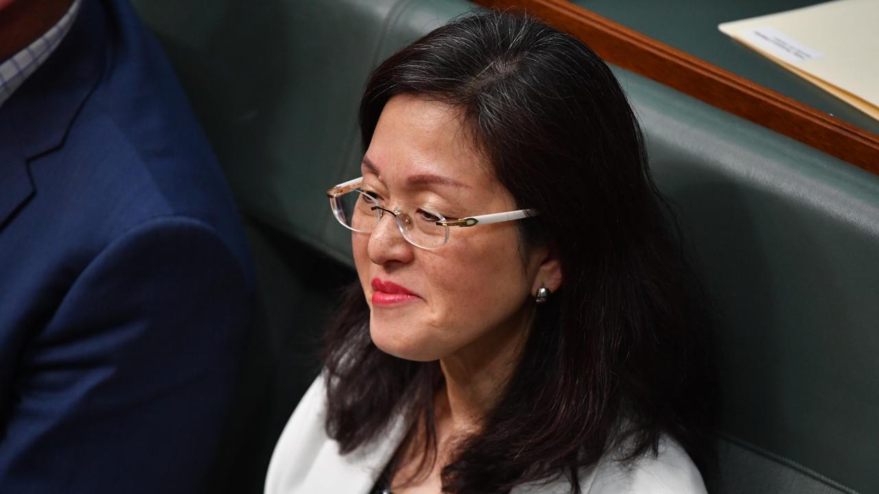 Gladys Liu has previously rubbished questions about her loyalty to Australia. Picture: AAP