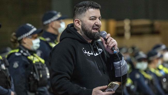 Burgertory boss Hash Tayeh was charged for saying “all Zionists are terrorists”. Picture: Wayne Taylor