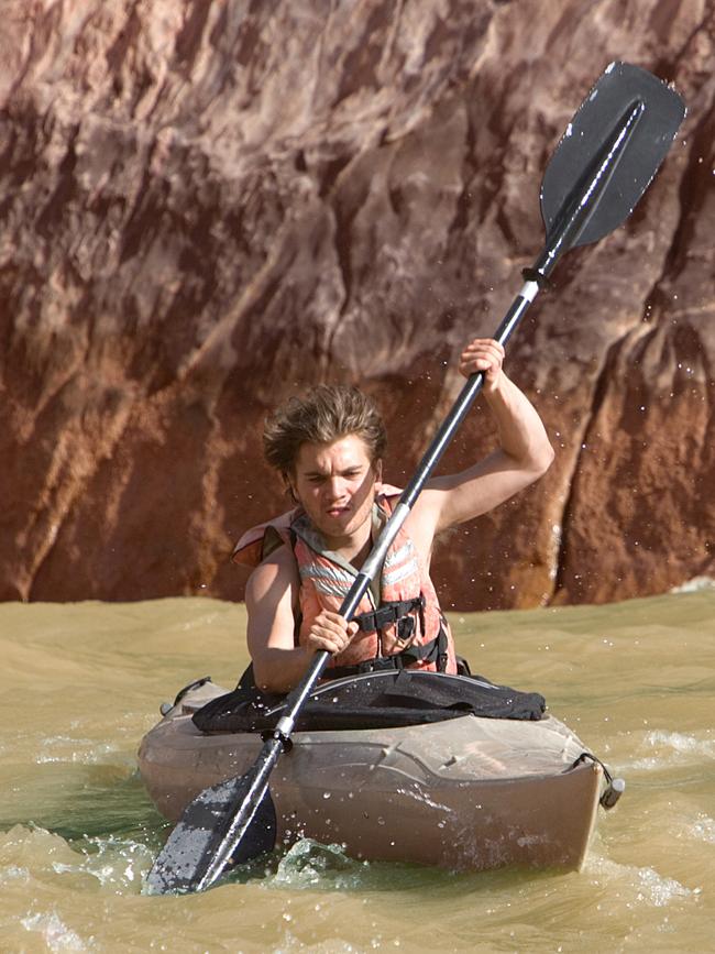 Emile Hirsch in Into The Wild.