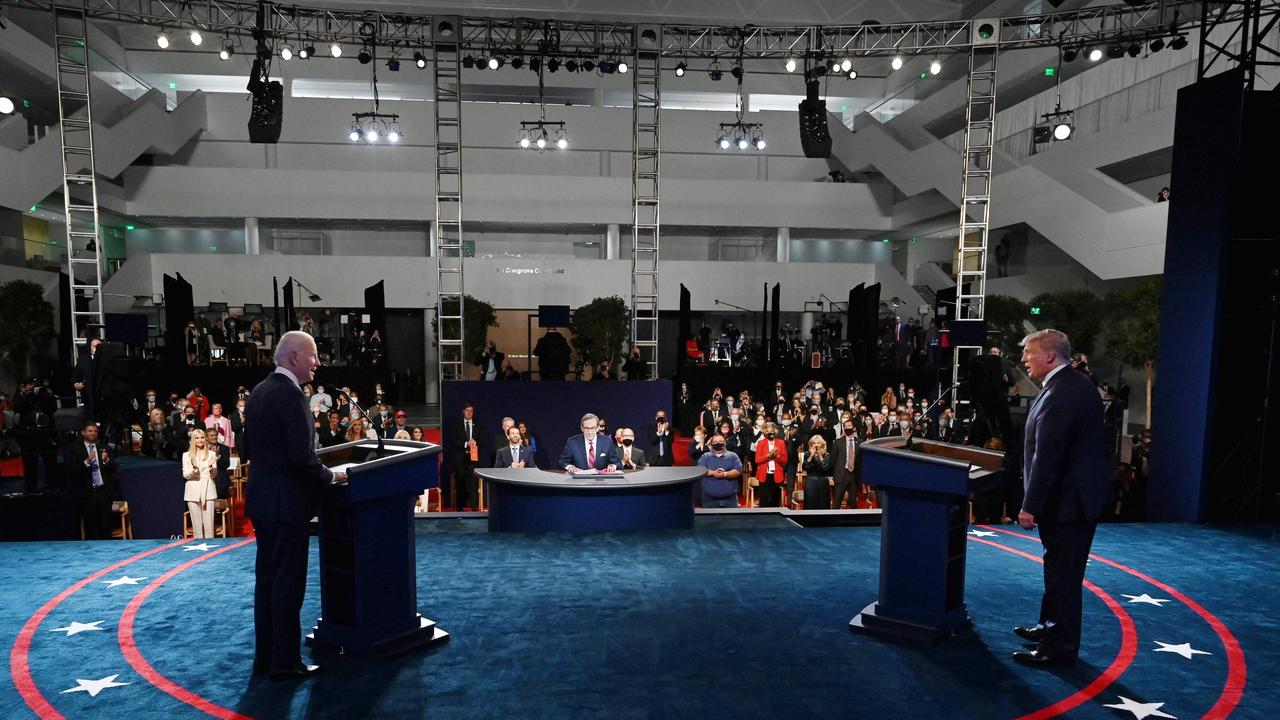 Chris Wallace and others working for Fox News were potentially exposed on the night of the Cleveland debate. Picture: Olivier Douliery/AFP.