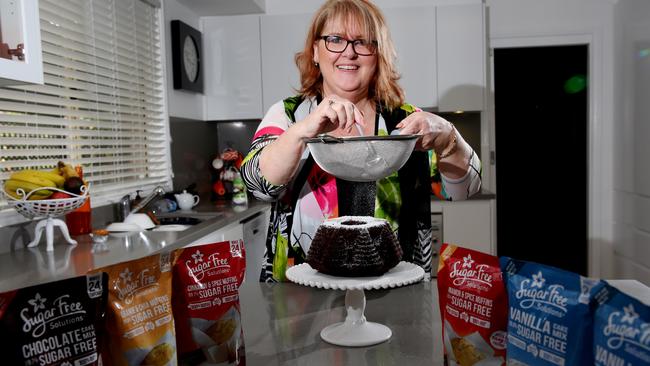 Melinda Mackay runs Sugar Fee Solutions from her home in West Pennant Hills.