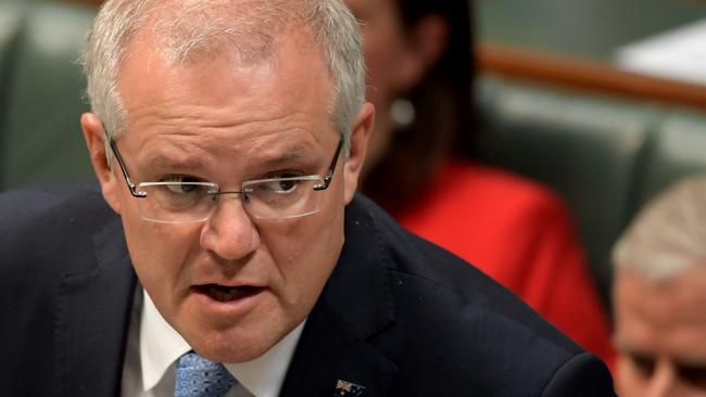 Whyalla is proof “the comeback can happen, PM Scott Morrison says. Picture: Tracey Nearmy/Getty