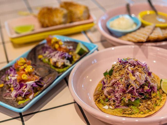 Fonda’s menu includes delicious Mexican favourites.