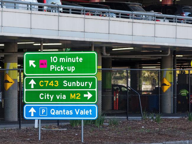 Short-term parking fees at the airport were recently reduced.