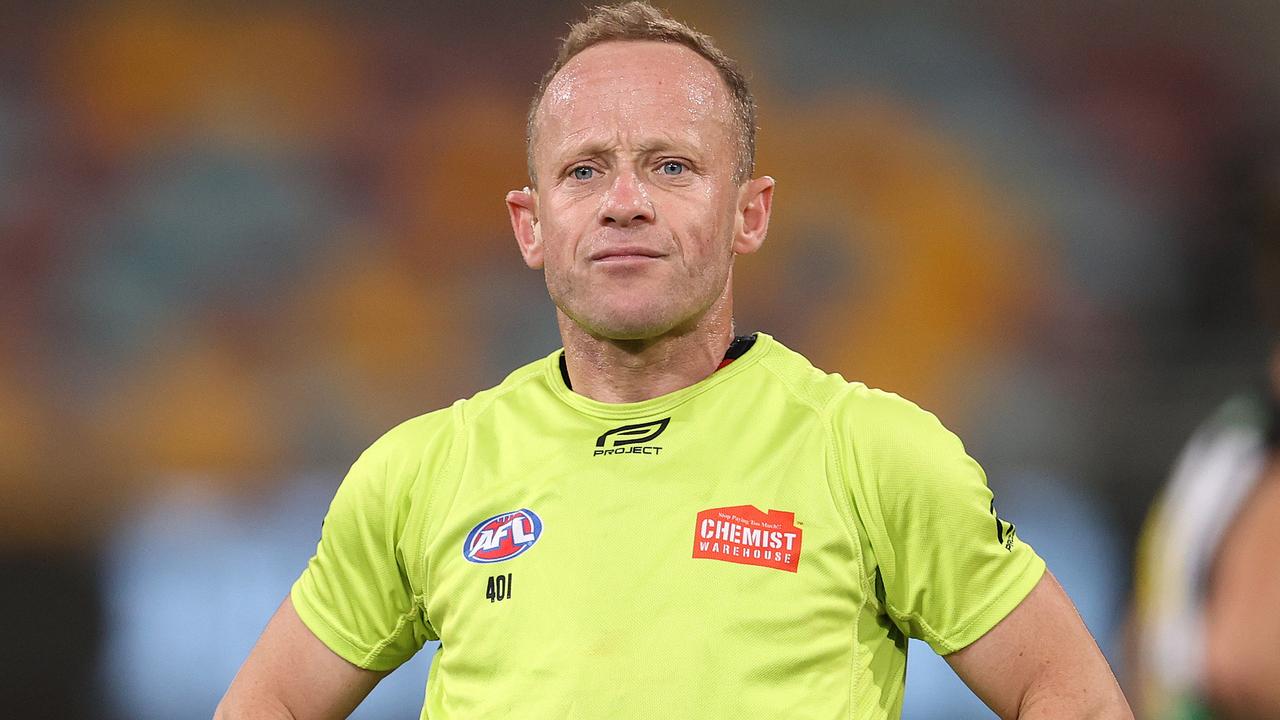 AFL umpire Ray Chamberlain (Picture: Michael Klein)