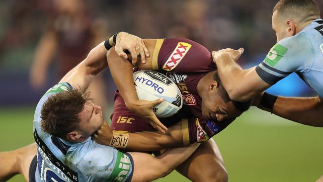 Ponga was picked ahead of Anthony Milford for Game II. Picture: Brett Costello