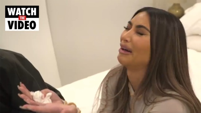 Kim Kardashian-West has been seen crying on the series finale teaser (E!)