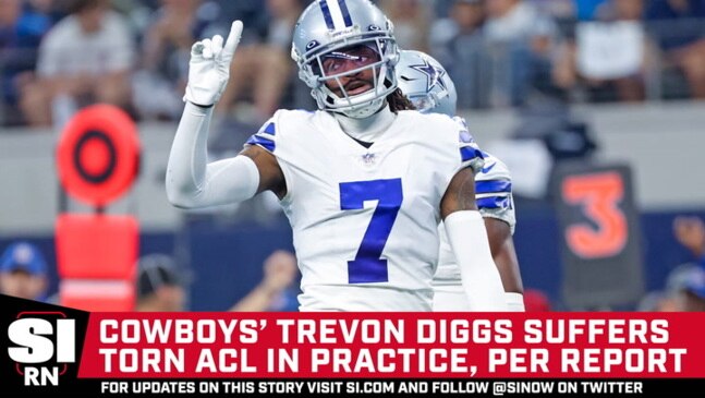 Cowboys top cornerback Trevon Diggs tears ACL in practice - The Boston Globe