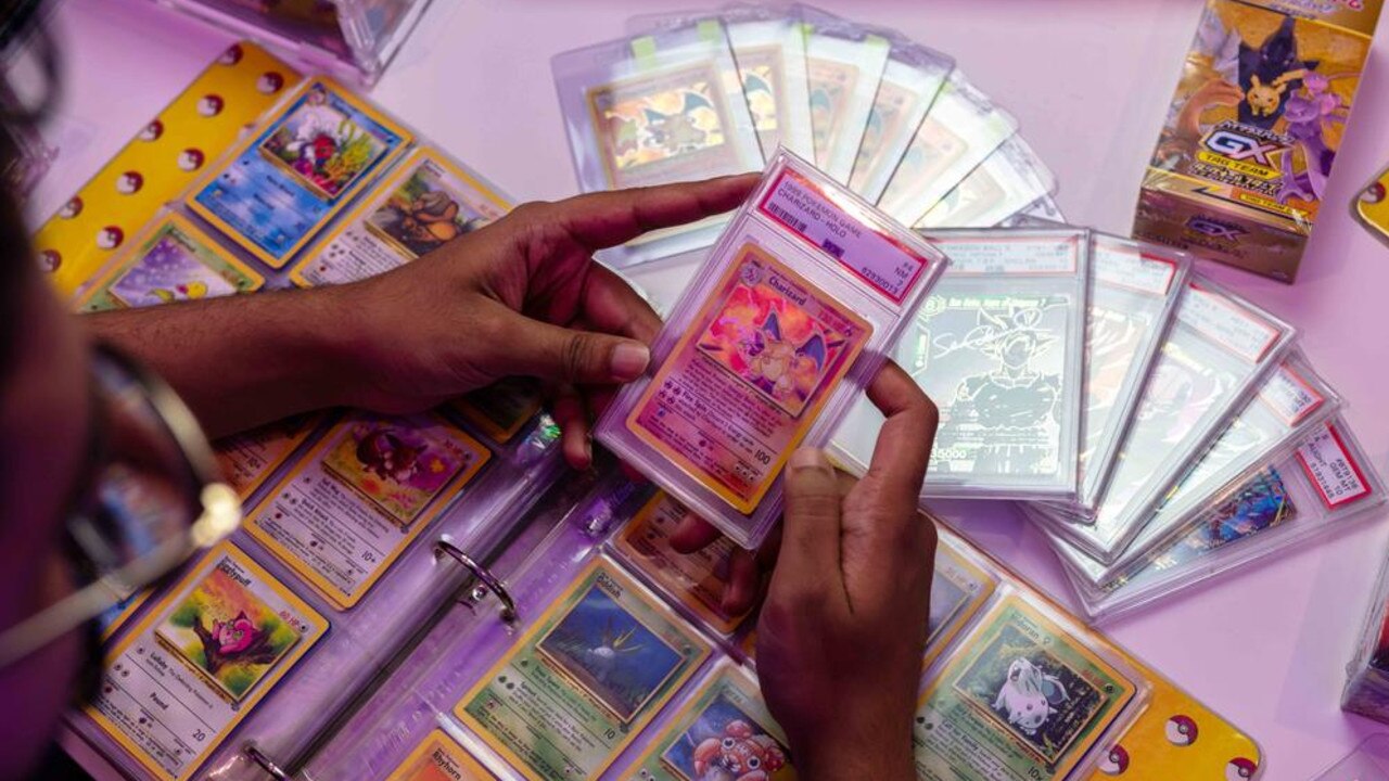 A once childhood hobby of collectable cards can now be worth thousands of dollars.