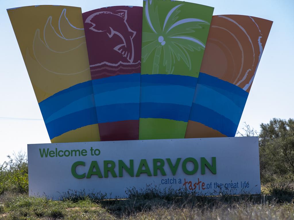 Carnarvon, WA, is subject to some of the country’s strictest alcohol restrictions. Picture: Jon Gellweiler/news.com.au