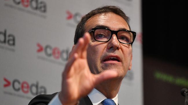 SA Liberal leader Steven Marshall speaks at the CEDA economic forum debate at the InterContinental Hotel in February.. AAP Image/David Mariuz.