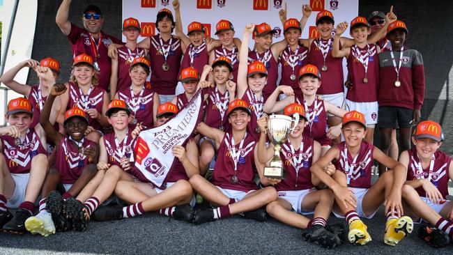 Wests Juniors won the grand final in the Under 13 Mixed Div 6 competition for SEQJ. Picture: Supplied