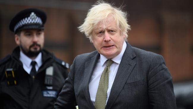 Boris Johnson has been bruised by the departure of his key ally. Picture: Getty Images.